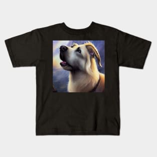 Howling Kangal Shepherd Dog Kids T-Shirt